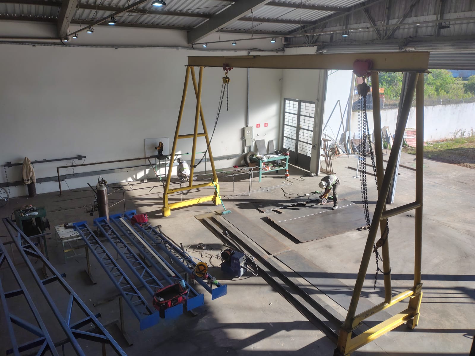 Fábrica JJ Prestec em operação